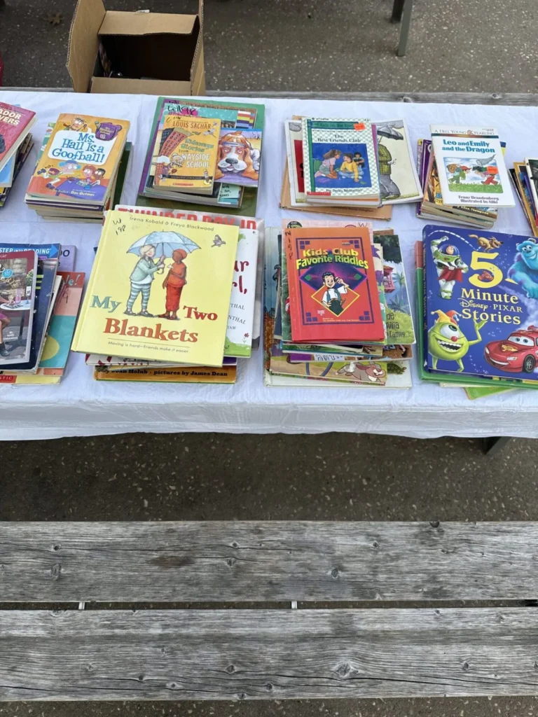 SOAR Table book giveaways