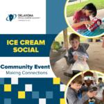 Ice cream social flyer