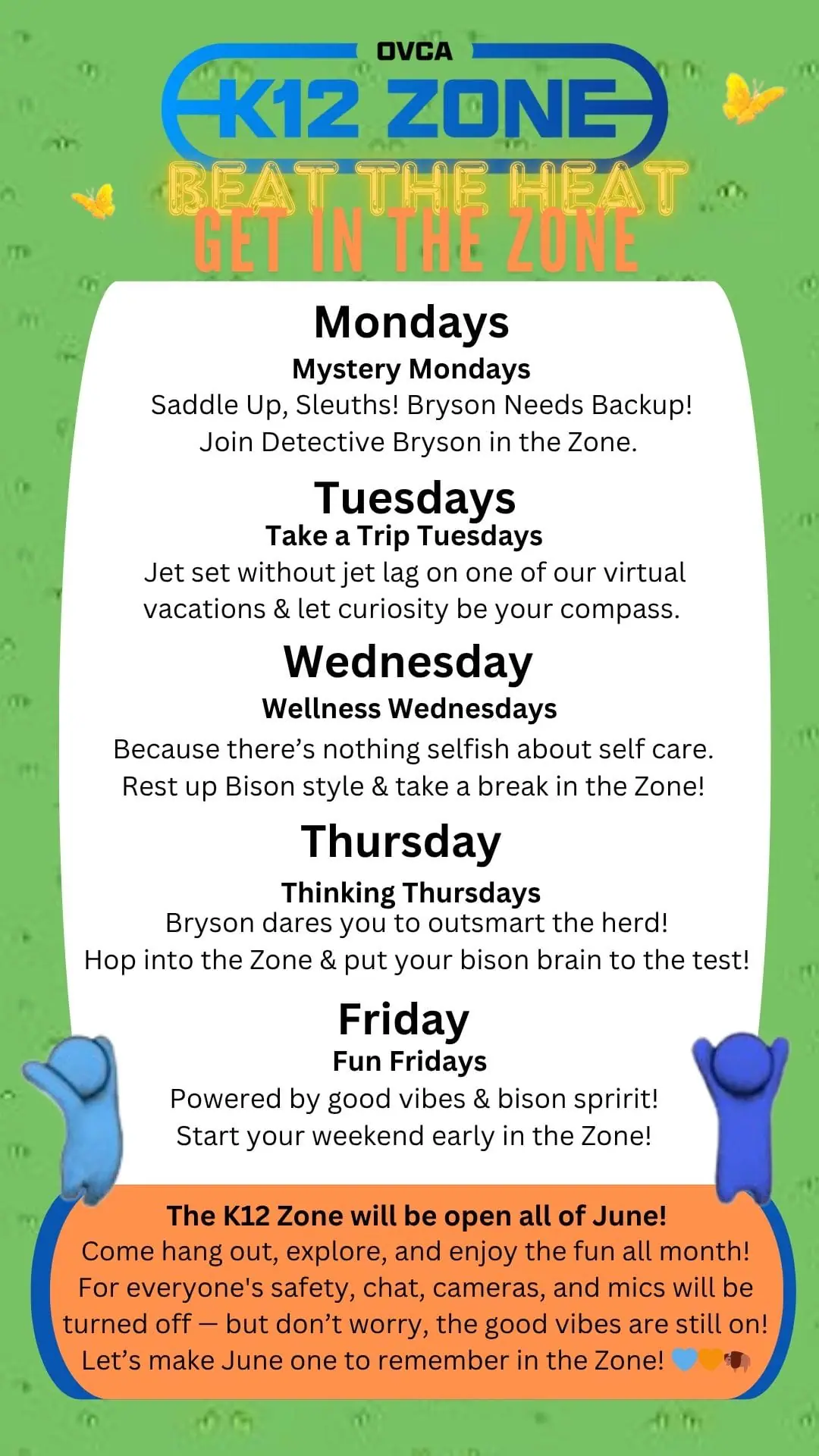 K12 Zone flyer